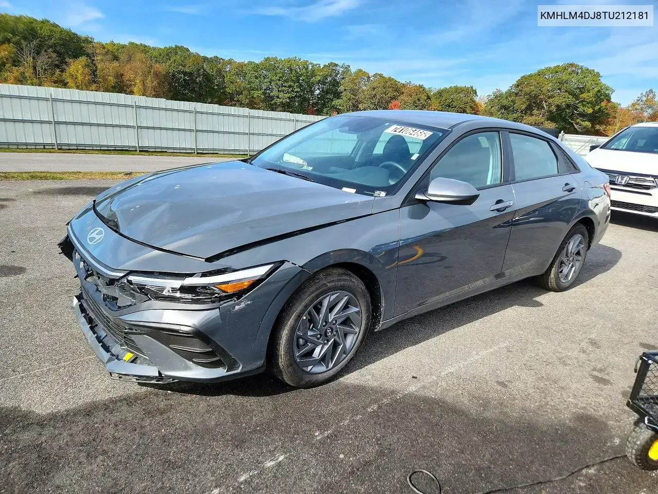 Hyundai Elantra Hybrid Blue 2026