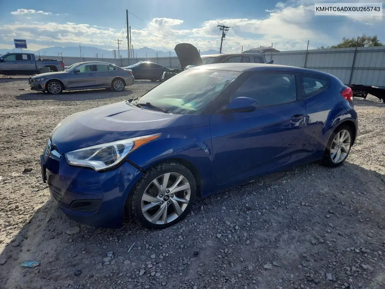 Hyundai Veloster Base 2016