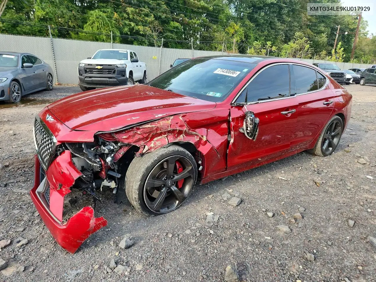 Genesis G70 3.3T Dynamic Edition 2019