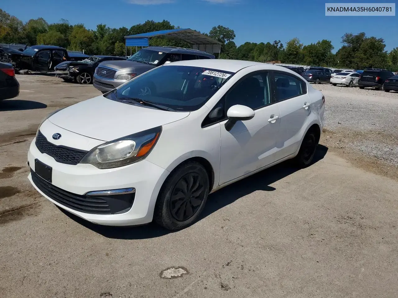 Kia Rio Lx 2017