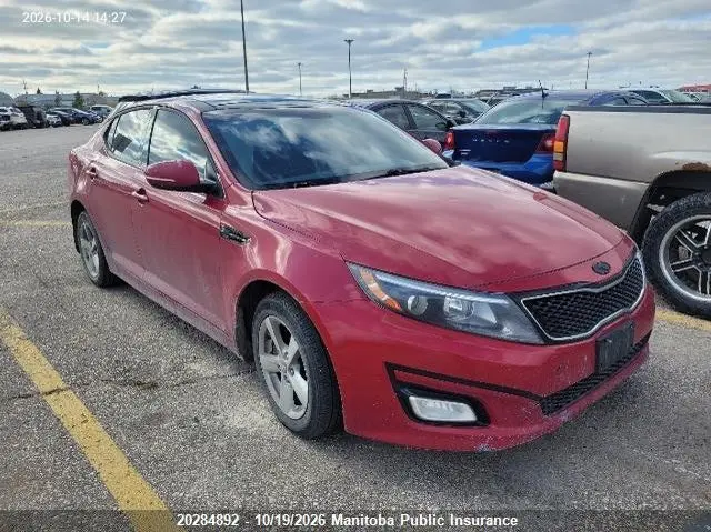 Kia Optima Lx 2015