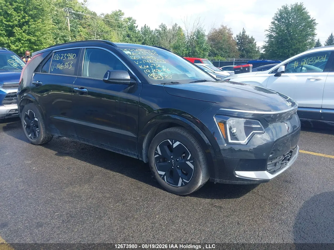 Kia Niro Ev Wave/Wave W/Snow White Pearl Grey Exterior 2026