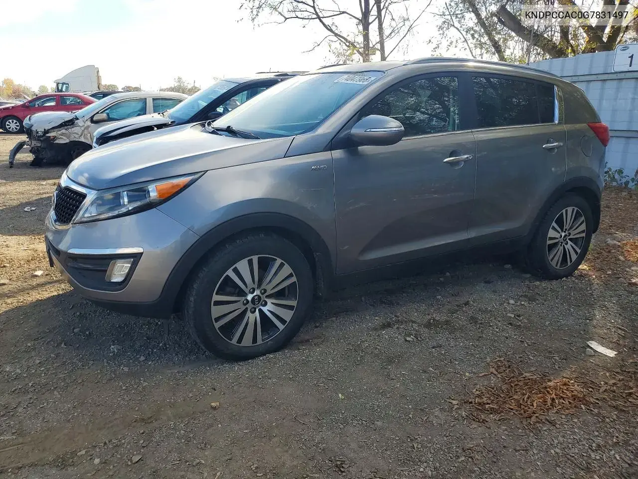 Kia Sportage Ex 2016