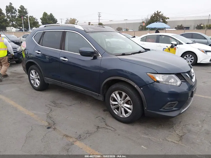 Nissan Rogue S/Sl/Sv 2016