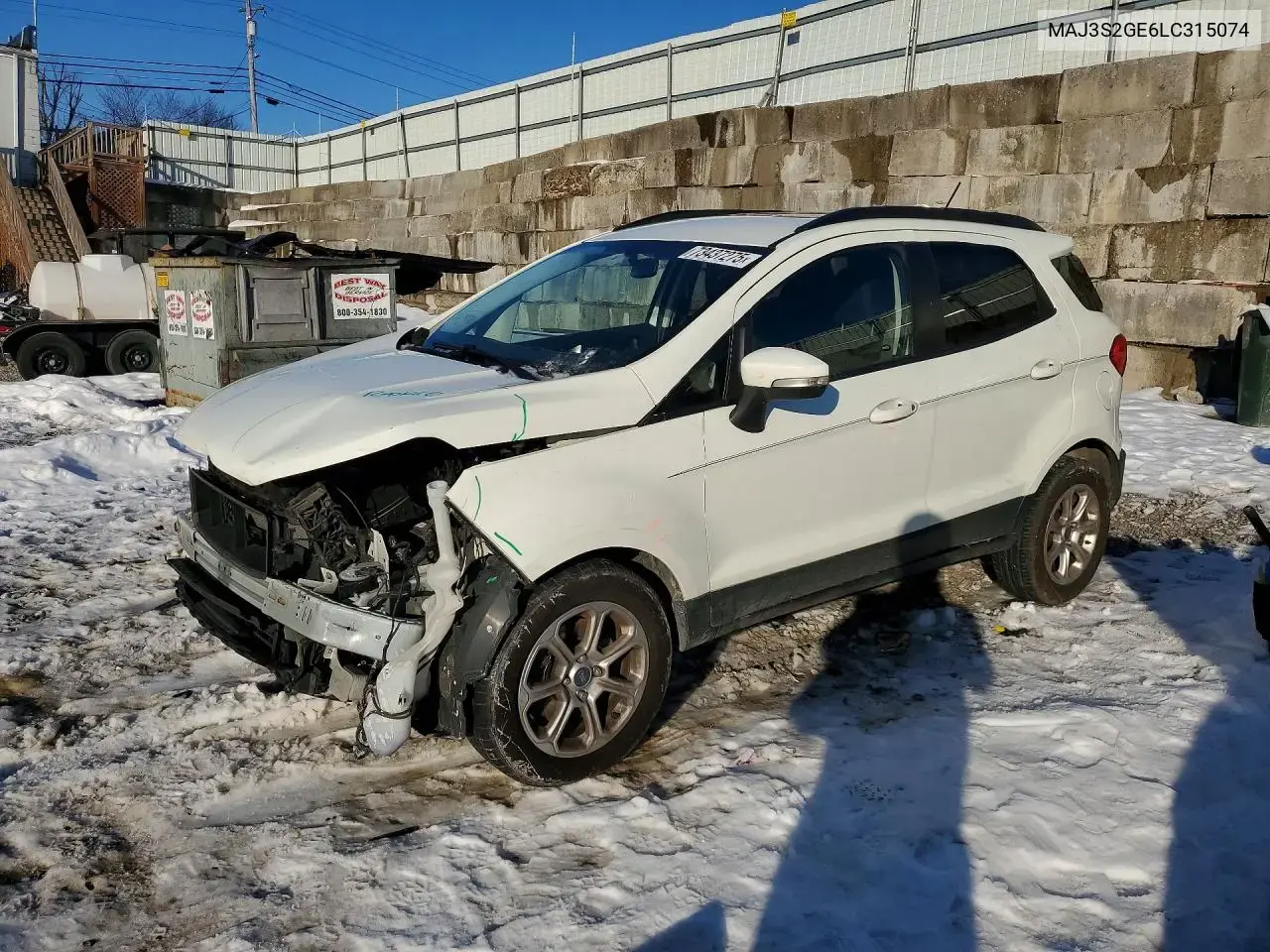 Ford Ecosport Se 2020