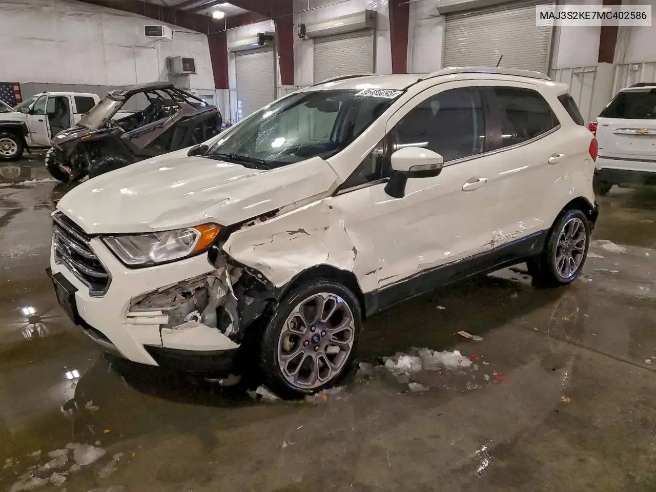 Ford Ecosport Titanium 2021
