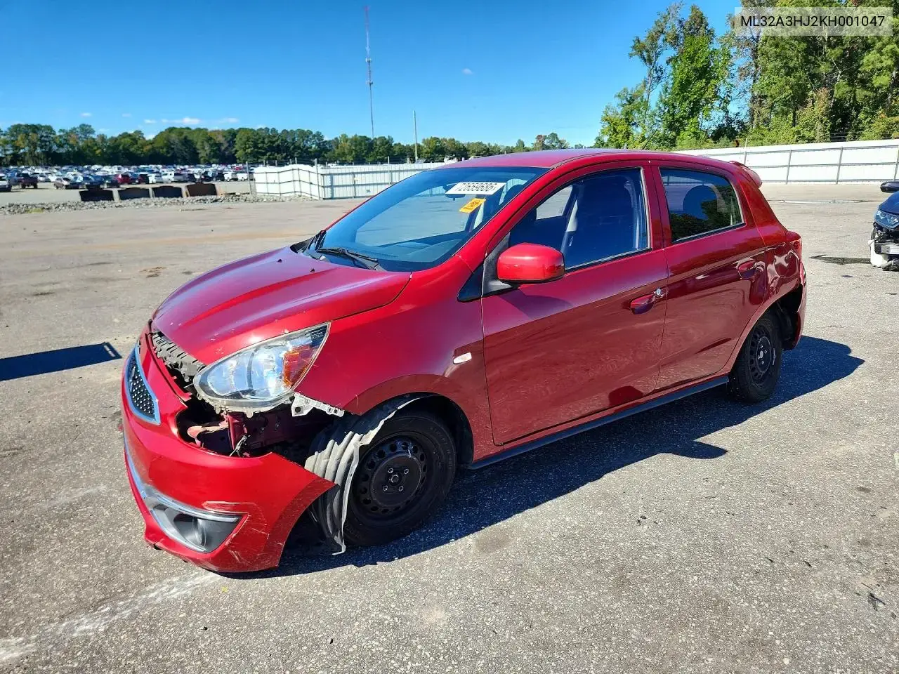 Mitsubishi Mirage Es 2019