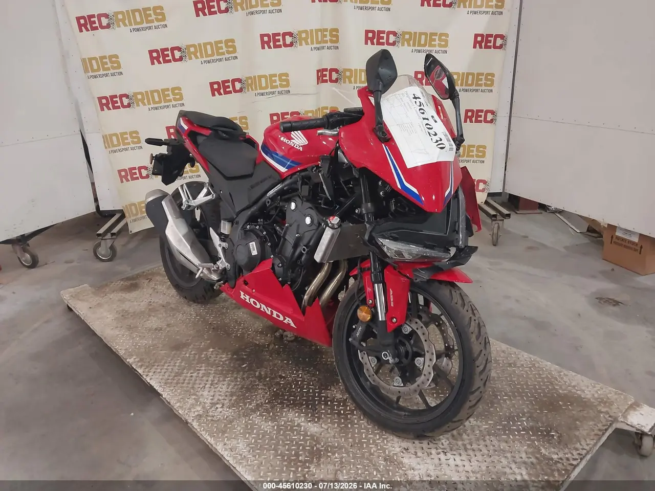Honda Cbr500 Ra 2025