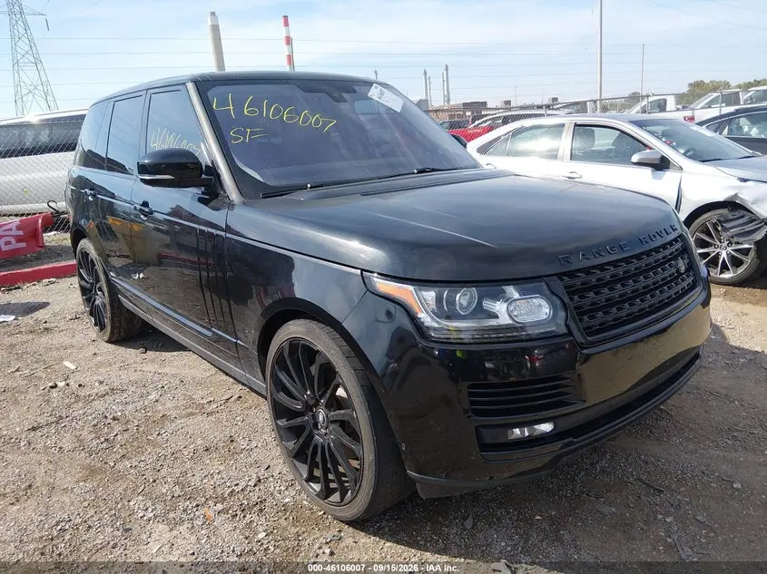 Land Rover Range Rover 5.0L V8 Supercharged 2016