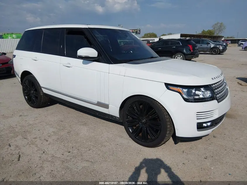 Land Rover Range Rover 3.0L V6 Supercharged Hse 2017