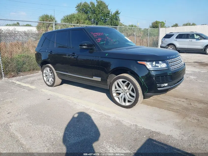 Land Rover Range Rover 3.0L V6 Turbocharged Diesel Hse Td6 2016