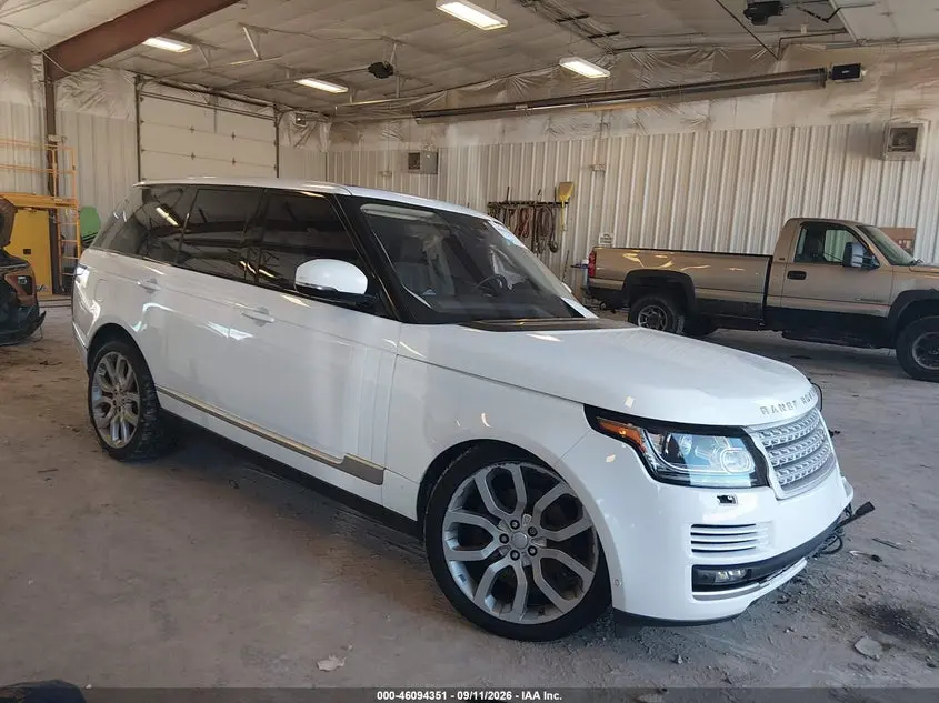 Land Rover Range Rover 3.0L V6 Turbocharged Diesel Hse Td6 2016