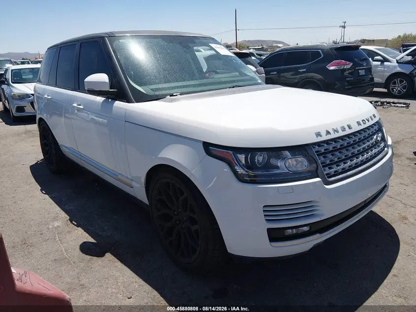 Land Rover Range Rover 3.0L V6 Turbocharged Diesel Hse Td6 2016