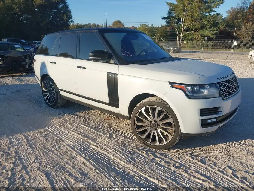 Land Rover Range Rover 3.0L V6 Turbocharged Diesel Hse Td6 2016