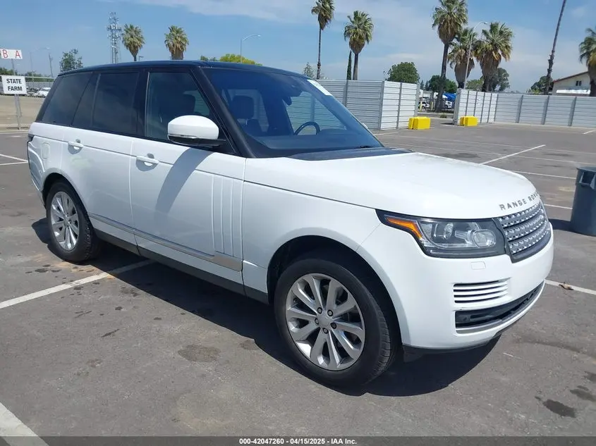 Land Rover Range Rover 3.0L V6 Turbocharged Diesel Hse Td6 2016