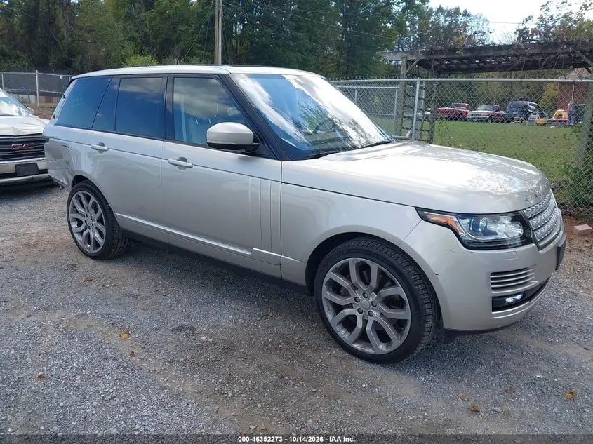 Land Rover Range Rover 3.0L V6 Supercharged Hse 2016