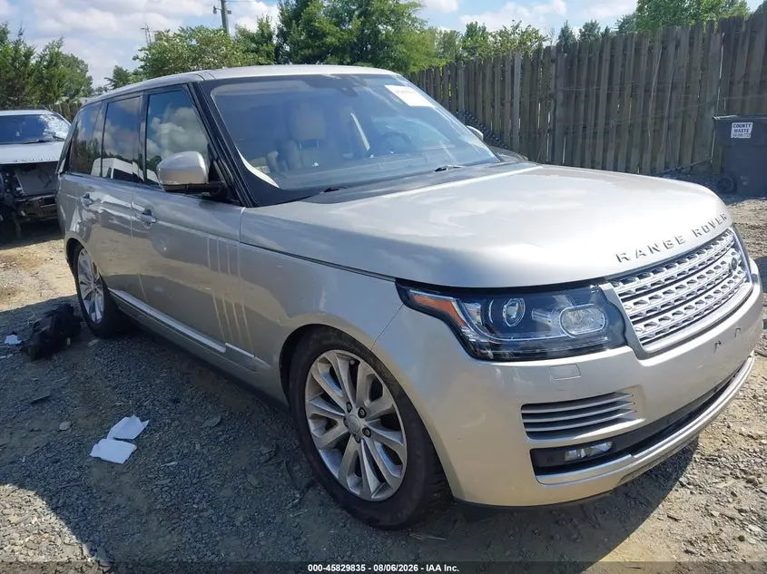 Land Rover Range Rover 3.0L V6 Supercharged Hse 2016