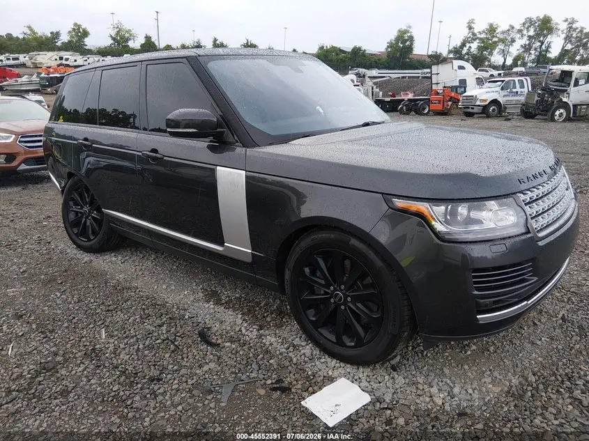Land Rover Range Rover 3.0L V6 Supercharged Hse 2016