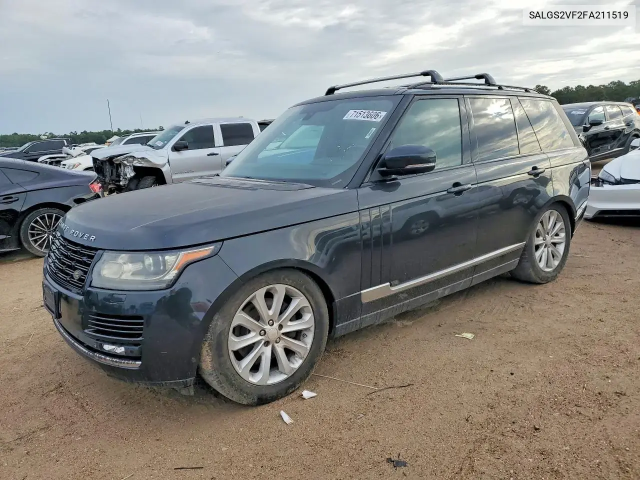Land Rover Range Rover Hse 2015