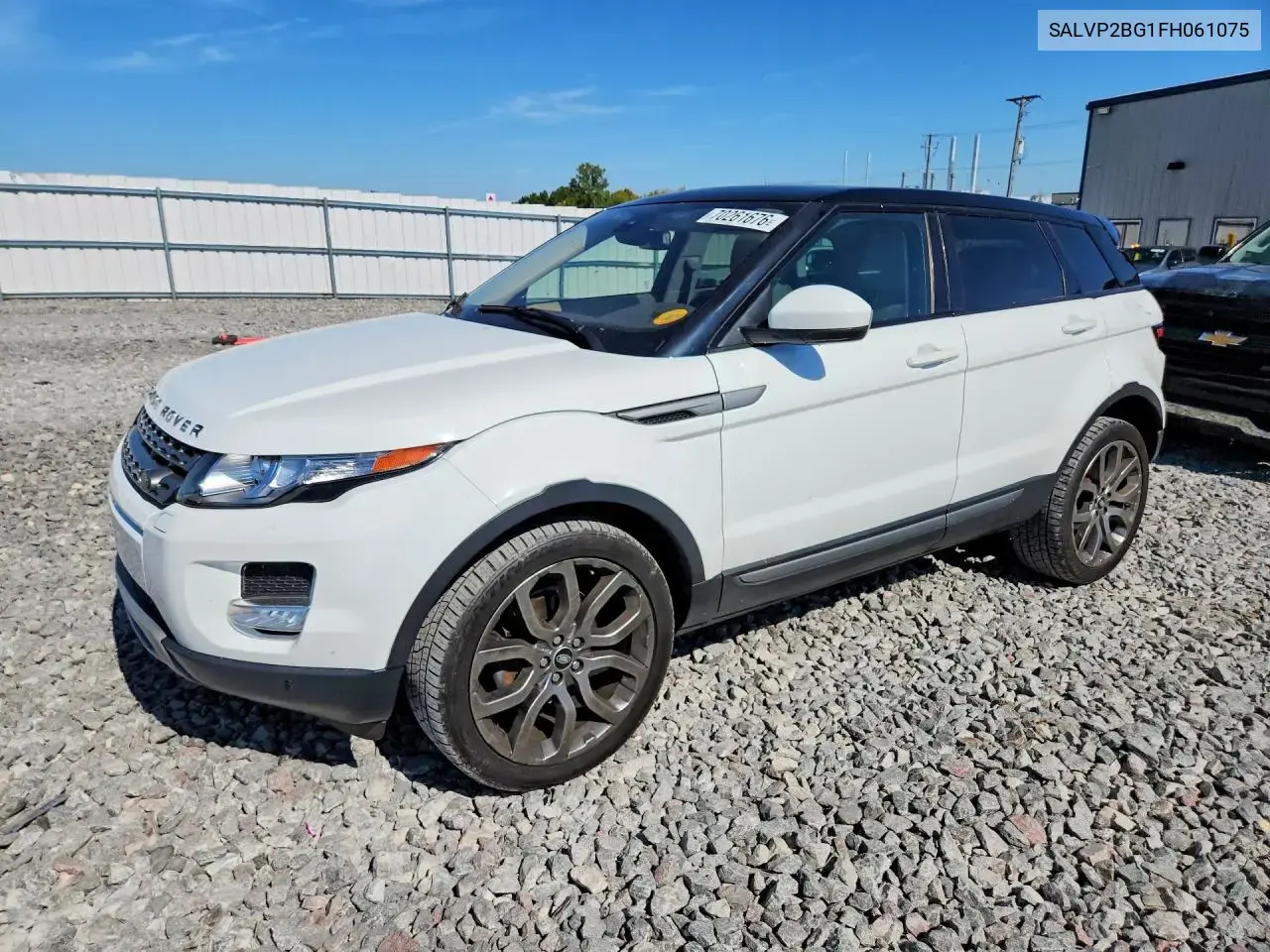 Land Rover Range Rover Evoque Pure Plus 2015