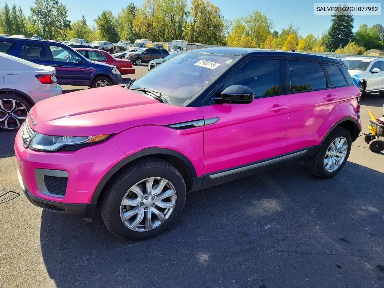 Land Rover Range Rover Evoque Se 2016