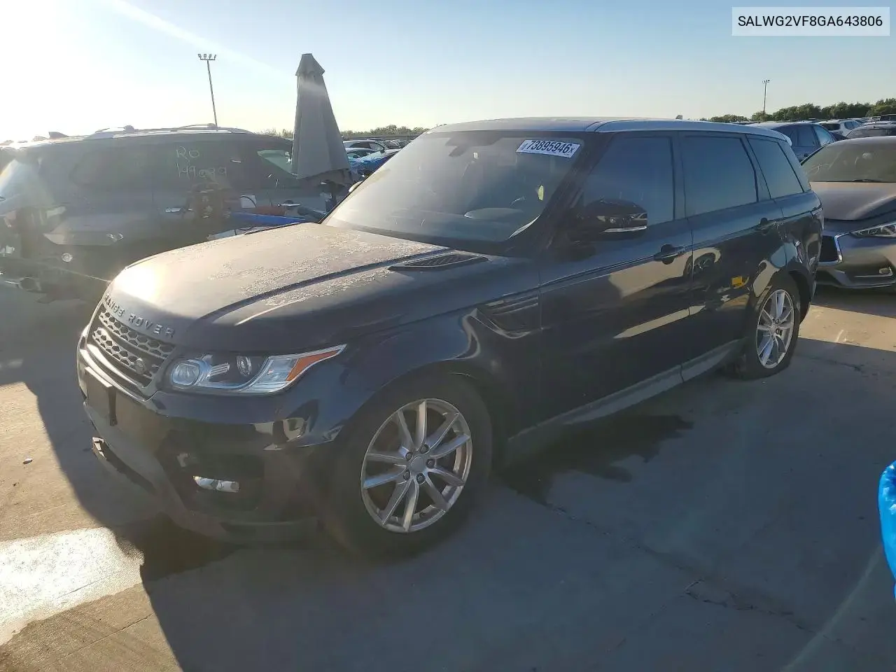 Land Rover Range Rover Sport Se 2016
