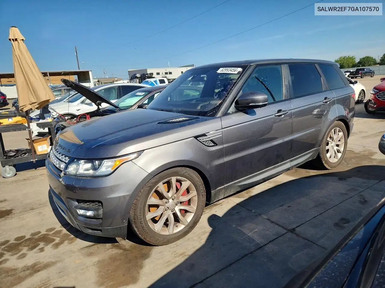 Land Rover Range Rover Sport Sc 2016