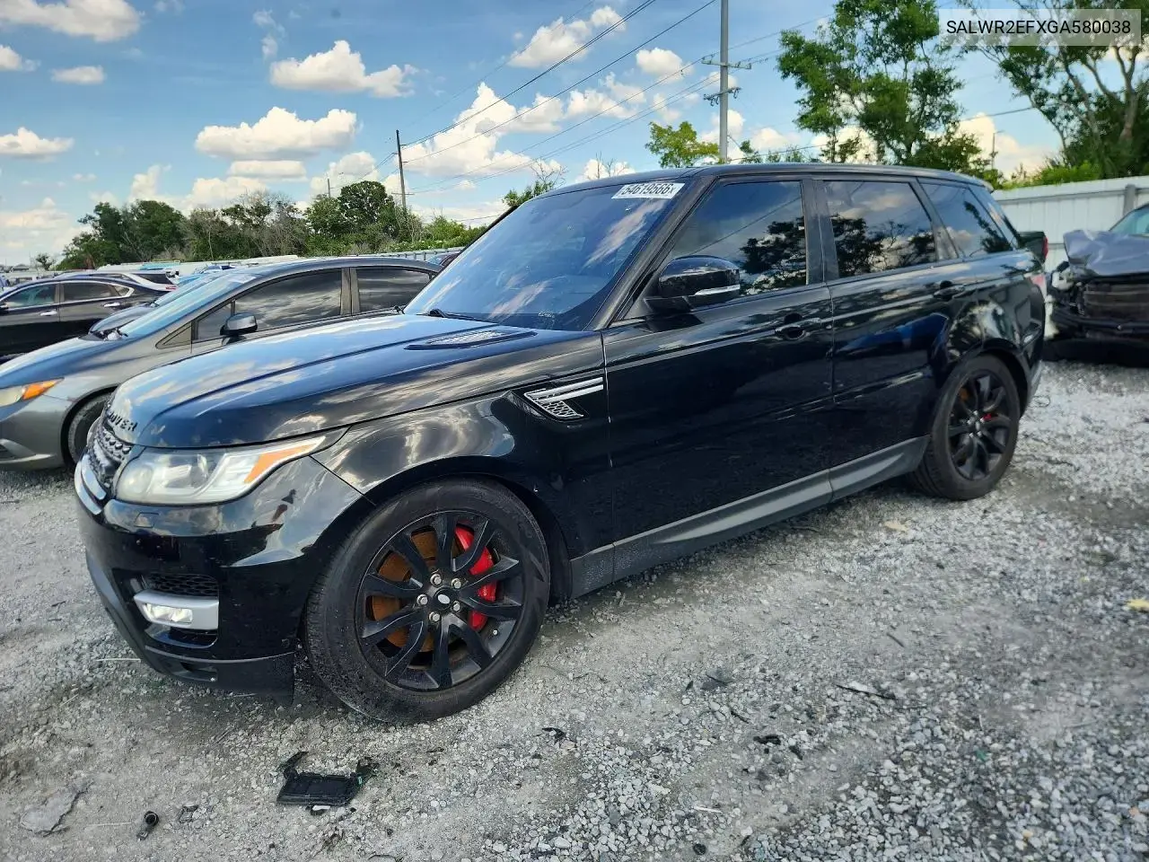 Land Rover Range Rover Sport Sc 2016