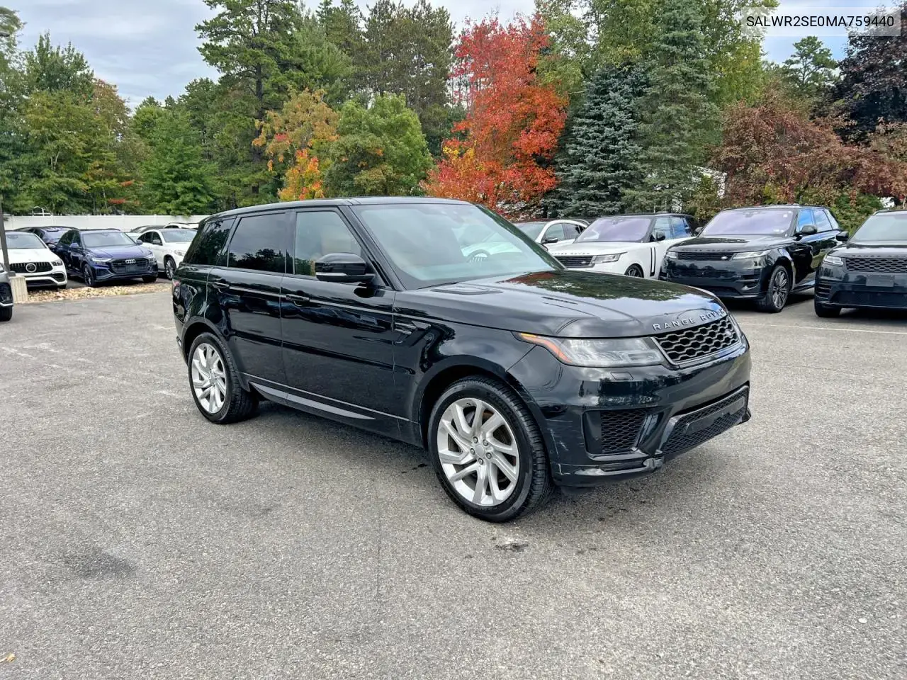 Land Rover Range Rover Sport Hse Dynamic 2021