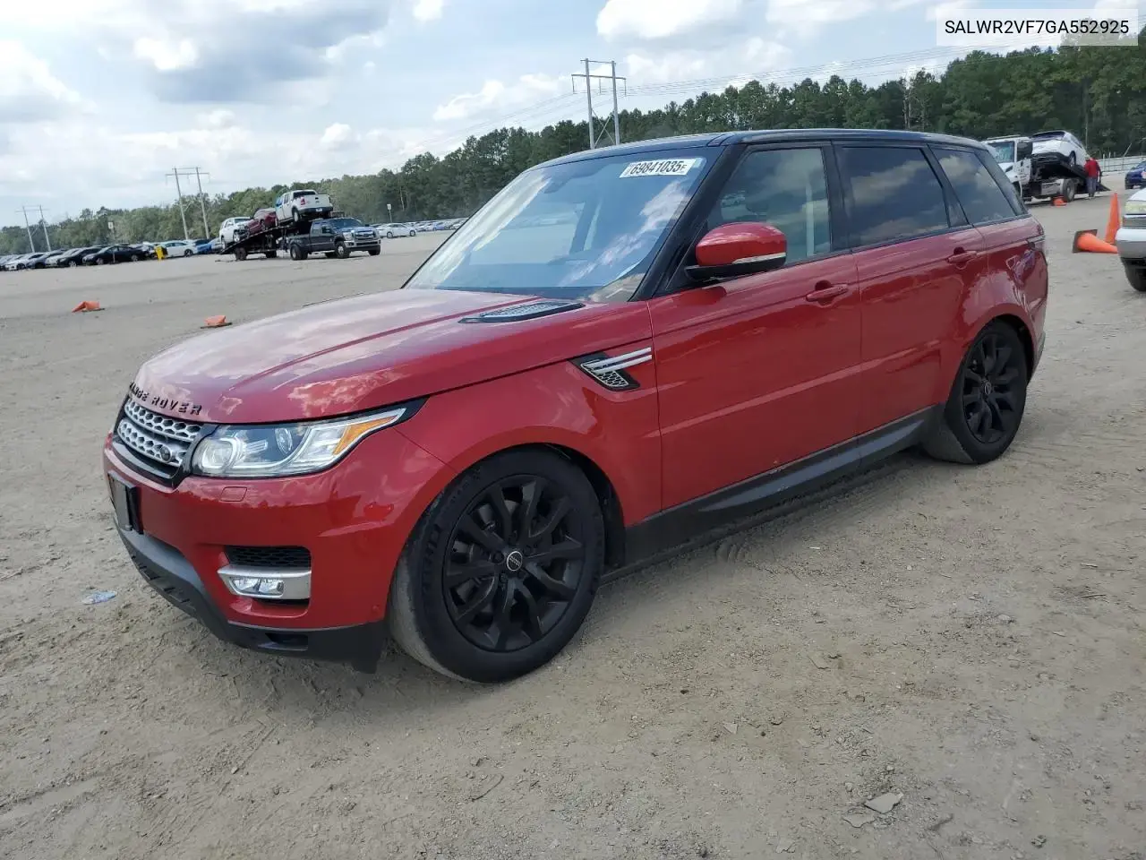 Land Rover Range Rover Sport Hse 2016