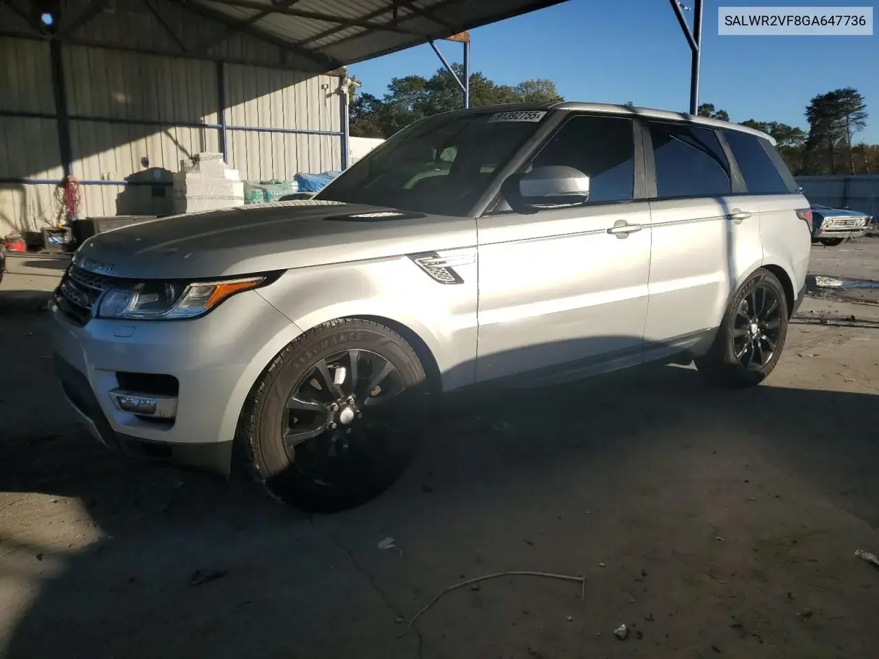 Land Rover Range Rover Sport Hse 2016