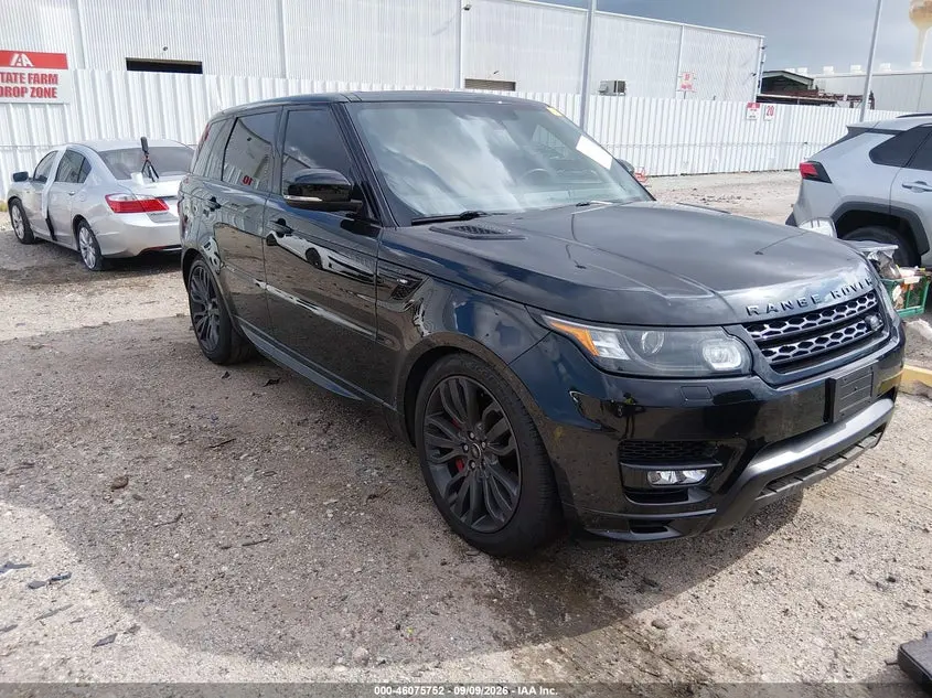 Land Rover Range Rover Sport 3.0L V6 Supercharged Hse 2016