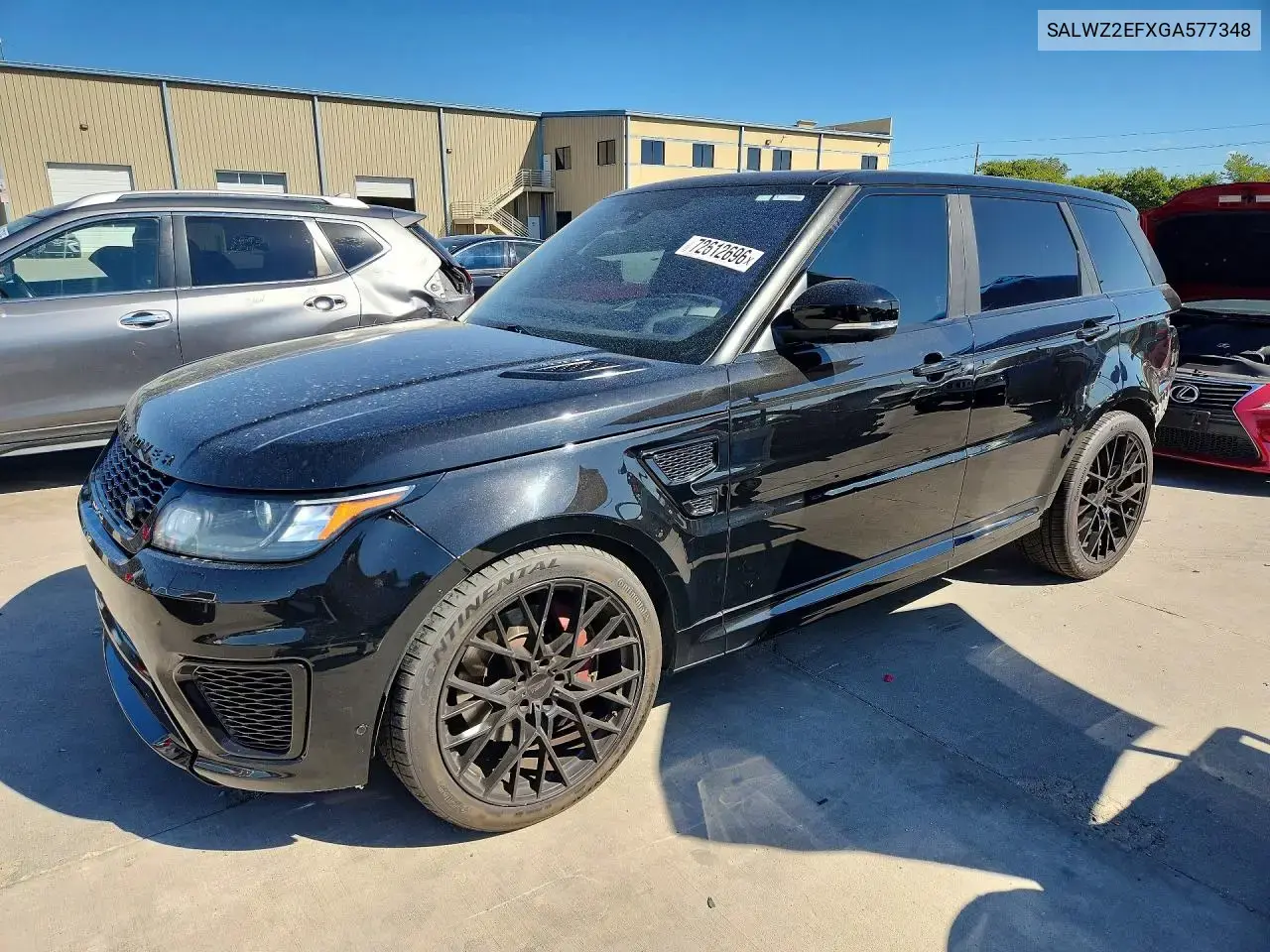 Land Rover Range Rover Sport Svr 2016