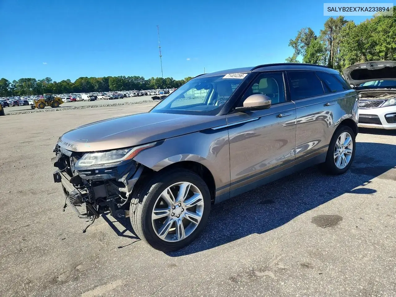 Land Rover Range Rover Velar S 2019