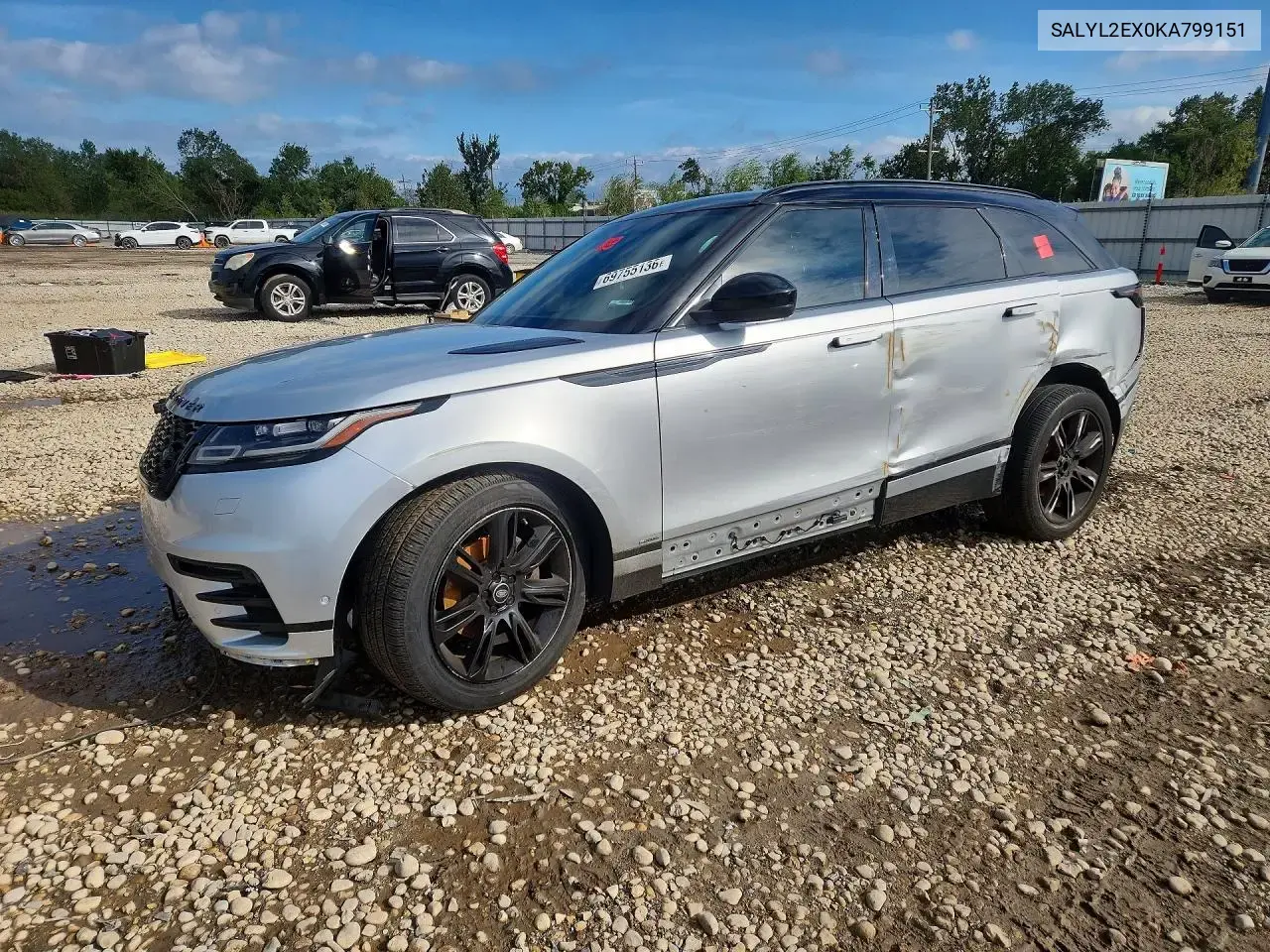 Land Rover Range Rover Velar R-Dynamic Se 2019