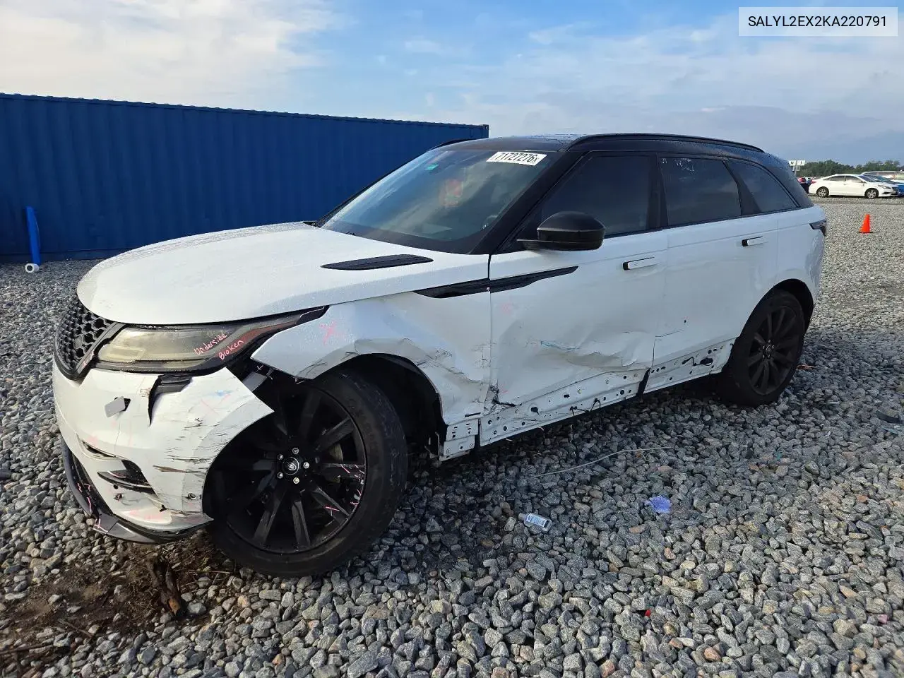 Land Rover Range Rover Velar R-Dynamic Se 2019