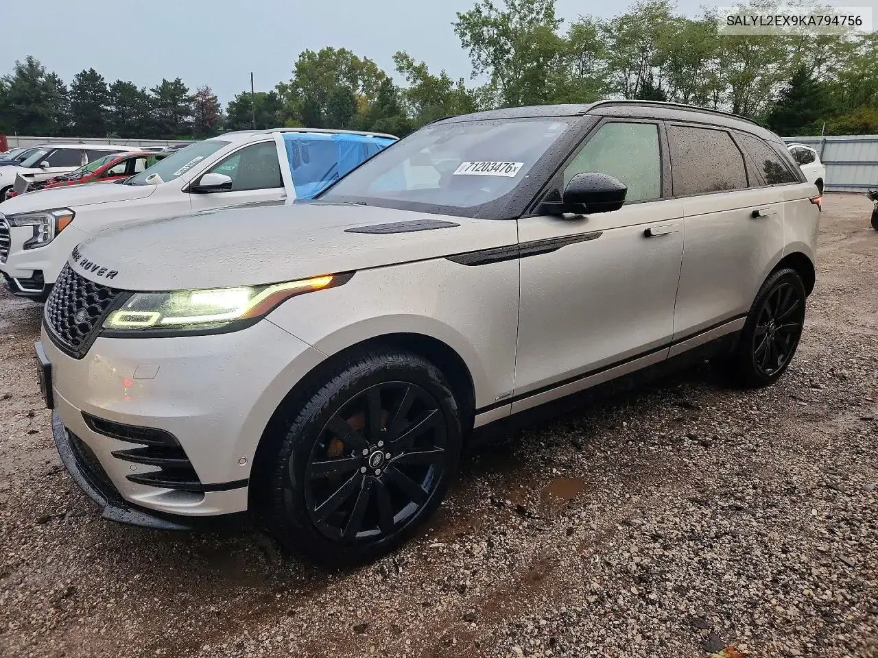 Land Rover Range Rover Velar R-Dynamic Se 2019