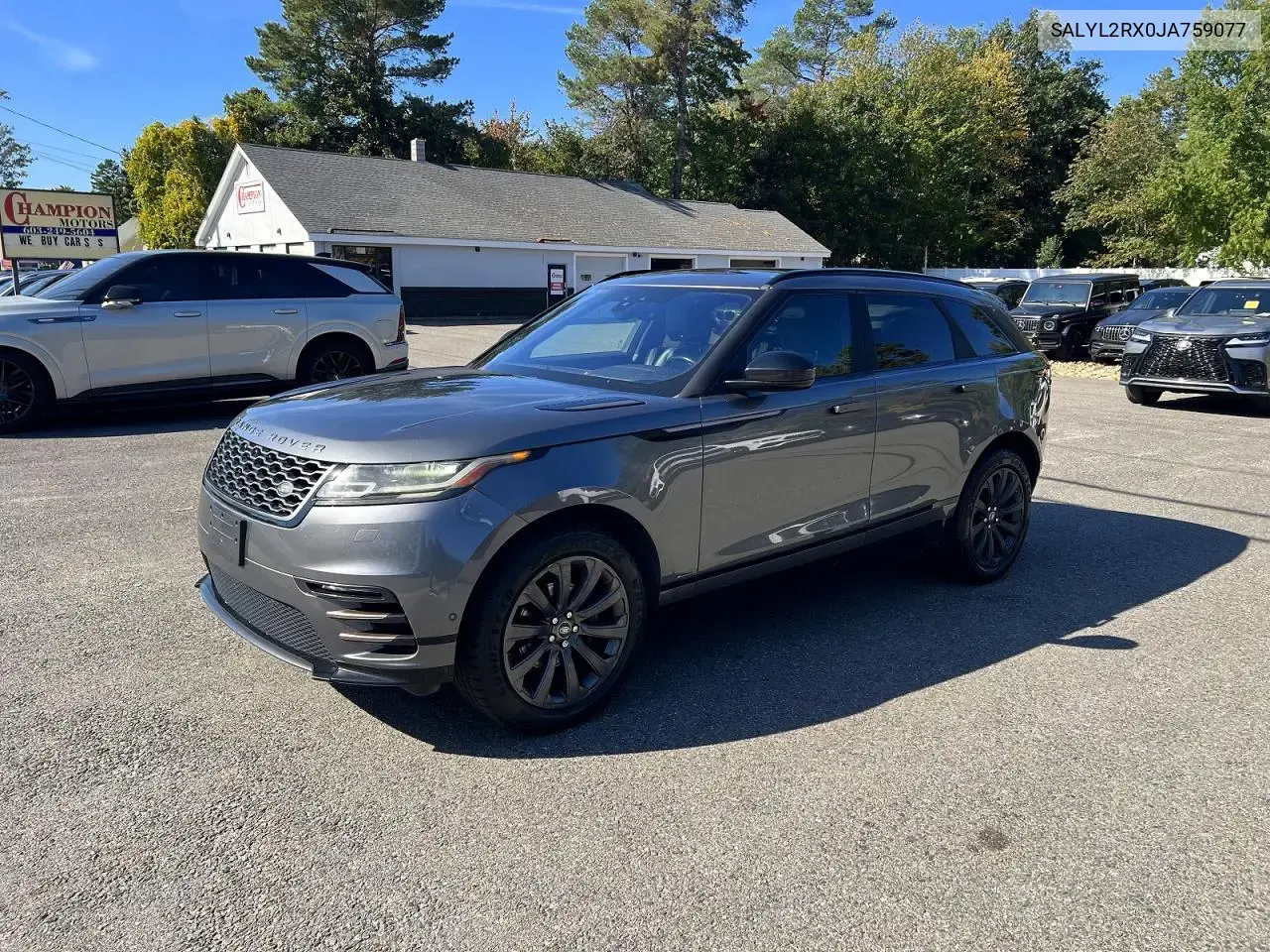 Land Rover Range Rover Velar R-Dynamic Se 2018