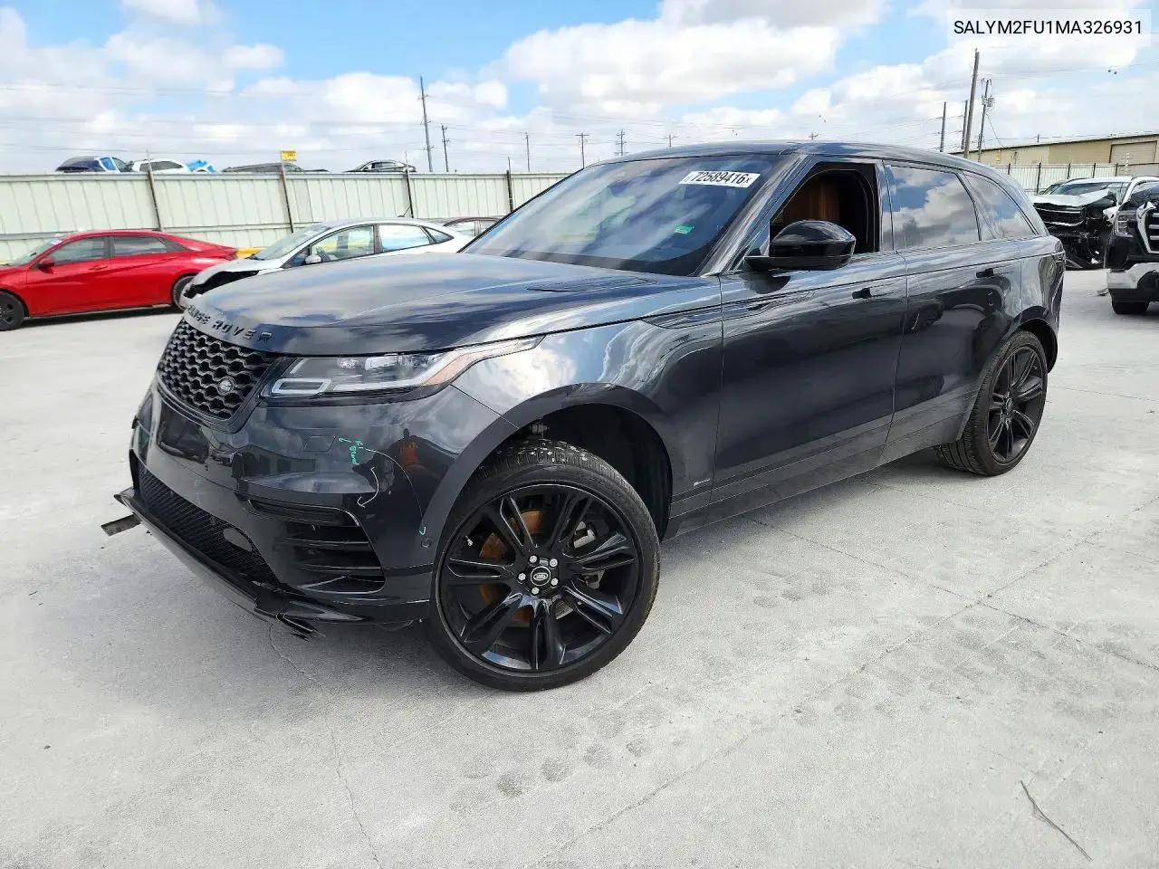 Land Rover Range Rover Velar R-Dynamic Hse 2021
