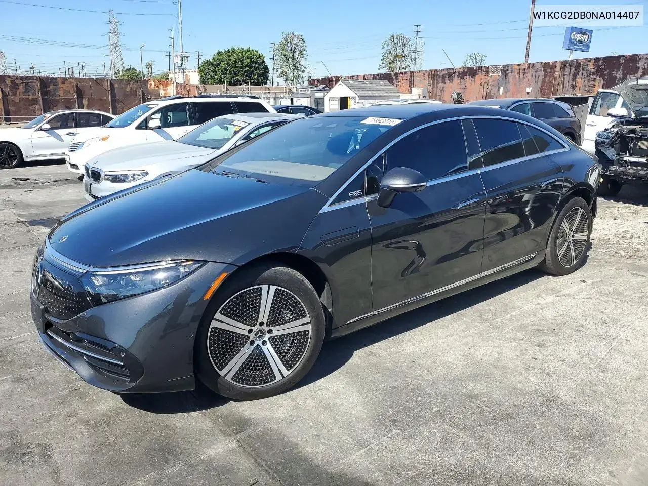 Mercedes-Benz Eqs Sedan 450+ 2022
