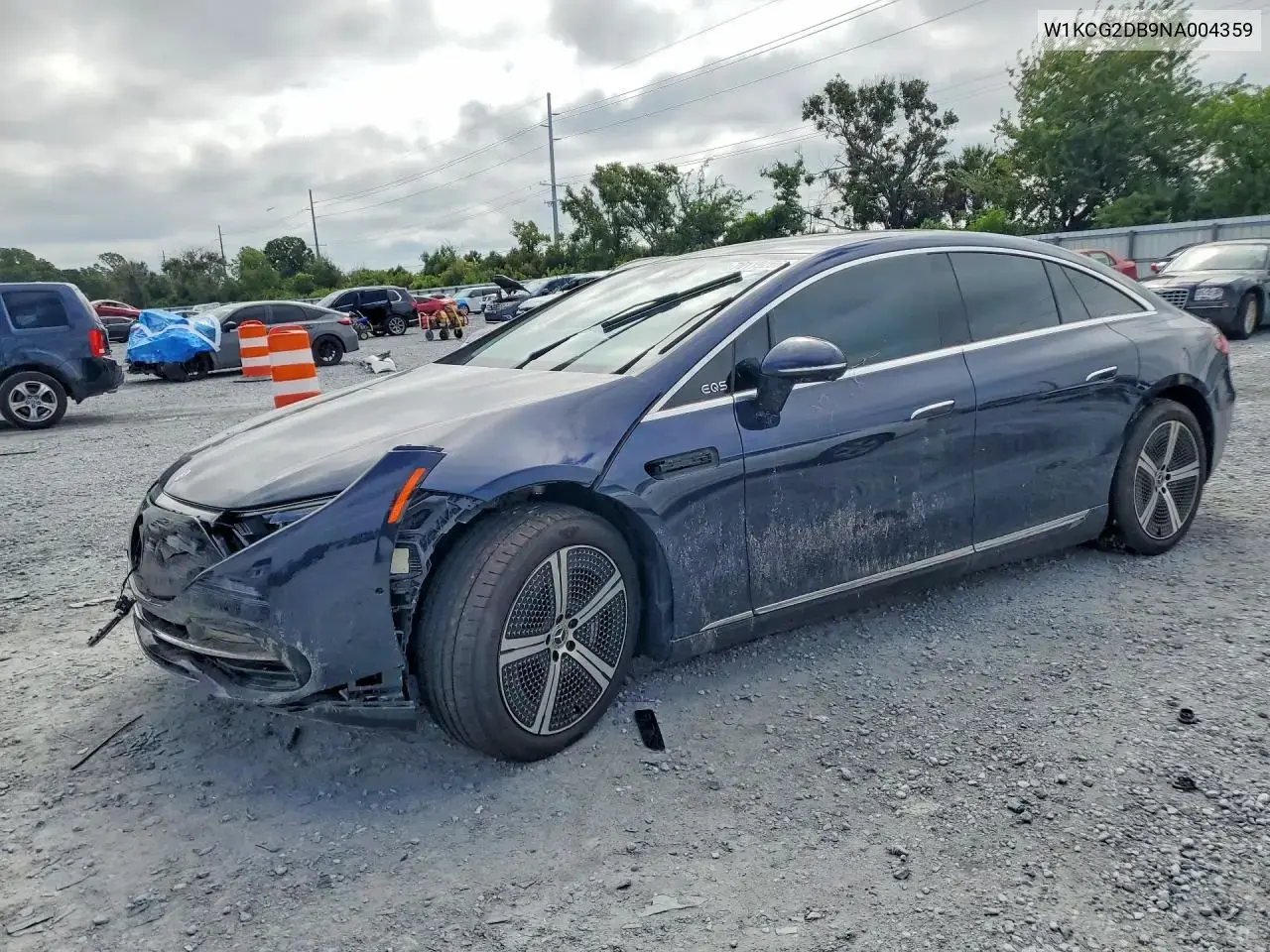 Mercedes-Benz Eqs Sedan 450+ 2022