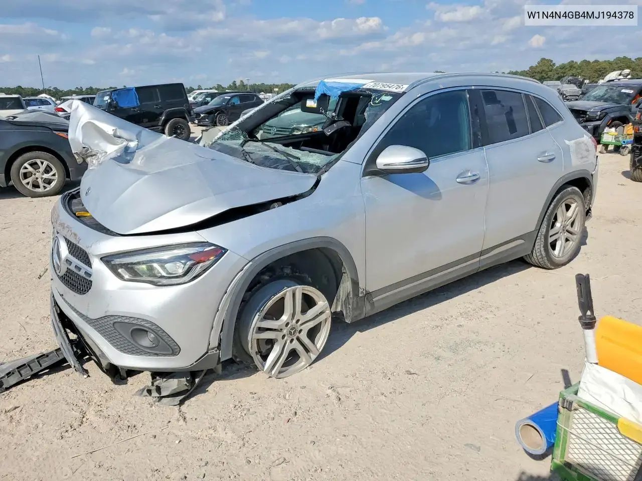 Mercedes-Benz Gla 250 2021