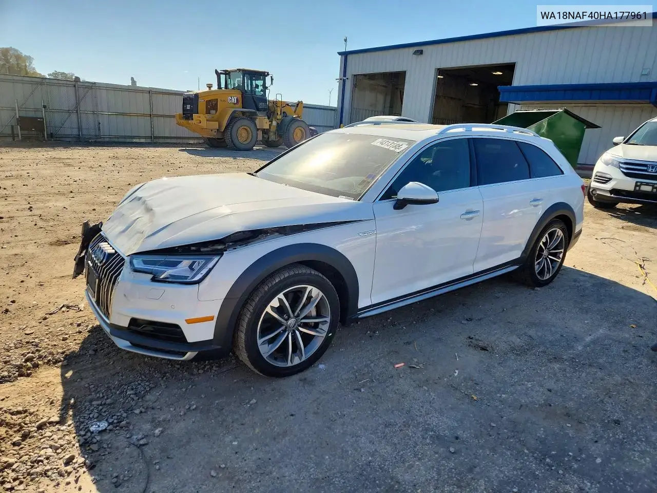 Audi A4 Allroad Premium Plus 2017