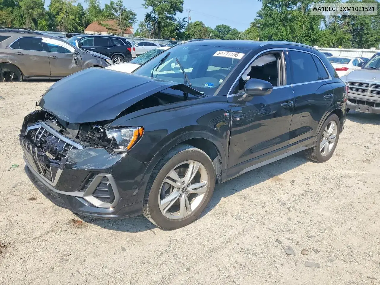 Audi Q3 Premium S Line 45 2021