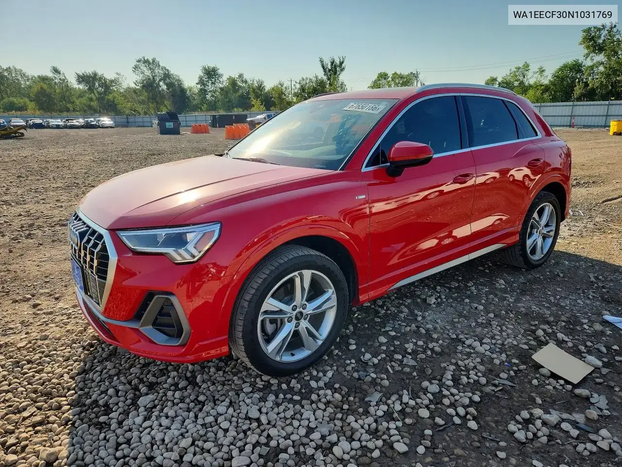 Audi Q3 Premium Plus S Line 45 2022