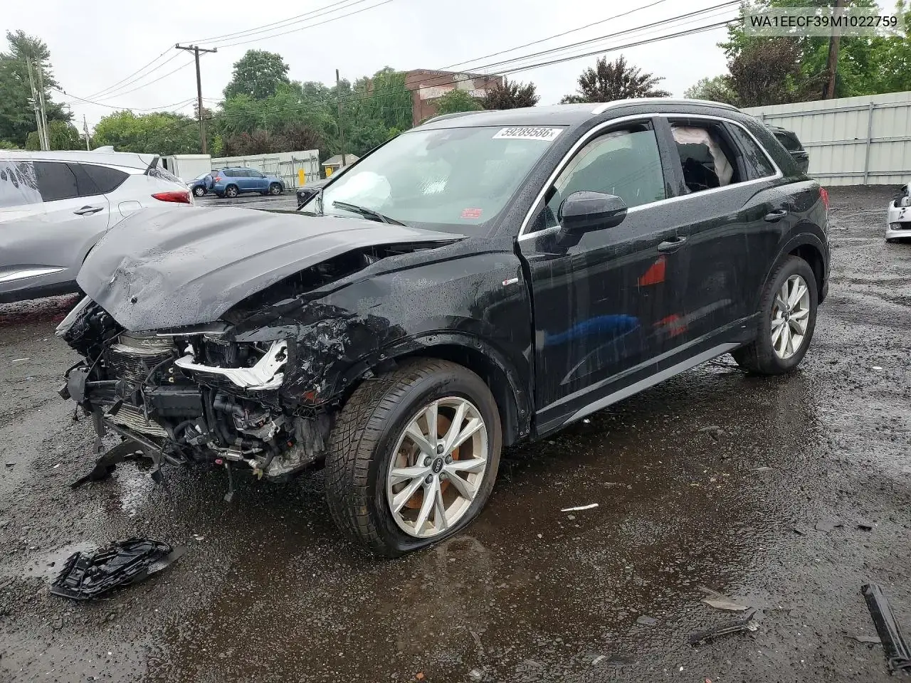 Audi Q3 Premium Plus S Line 45 2021