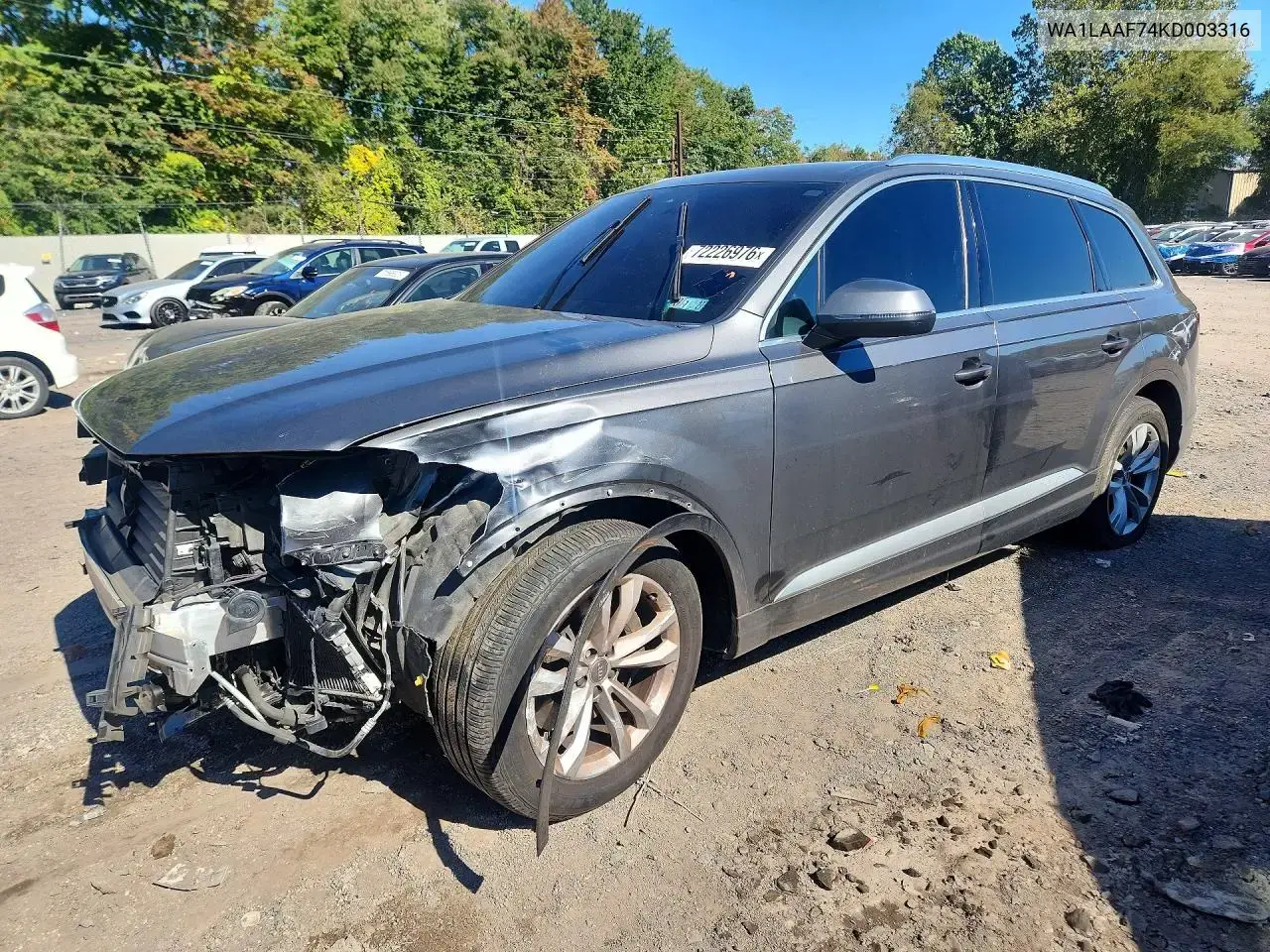 Audi Q7 Premium Plus 2019