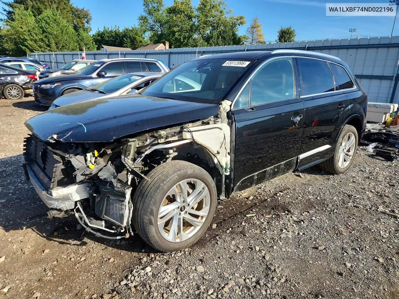 Audi Q7 Premium Plus 2022