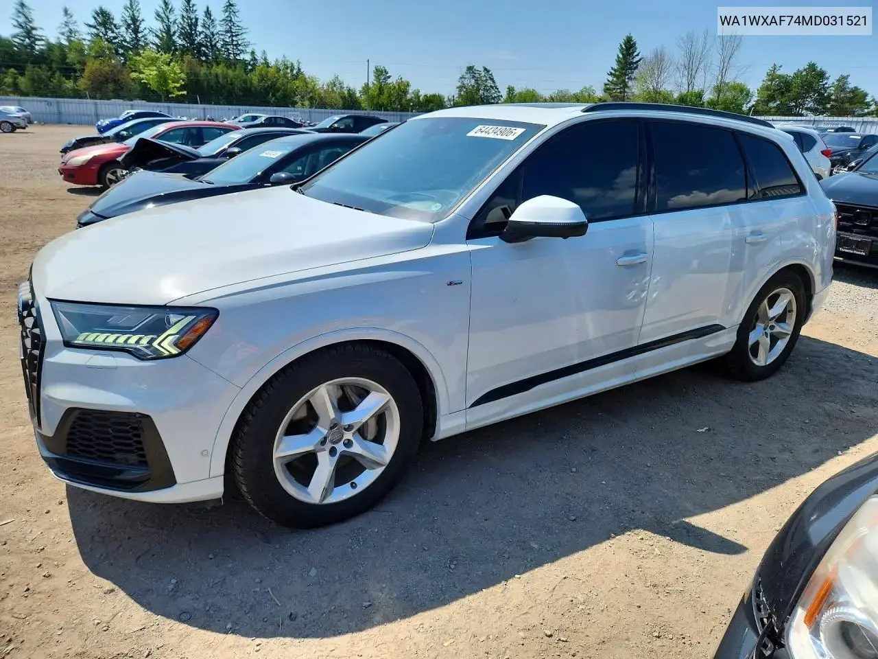 Audi Q7 Technik 2021