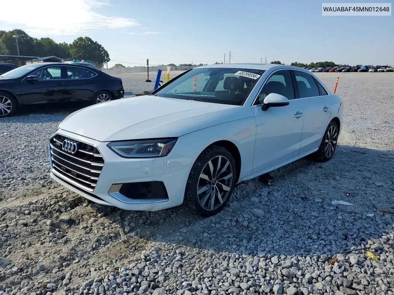 Audi A4 Premium 40 2021